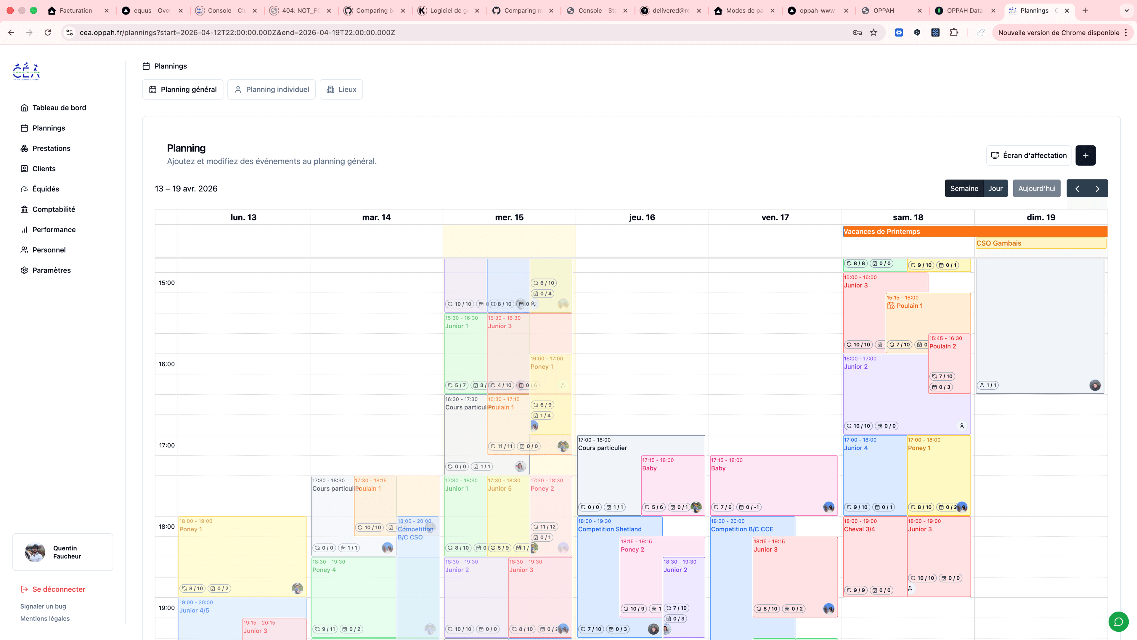 Planning OPPAH